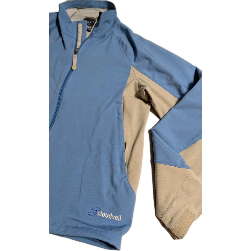 Cloudveil Softshell Jacket Womens M Blue Full Zip Outdoor Hiking Lightweight - Picture 7 of 8
